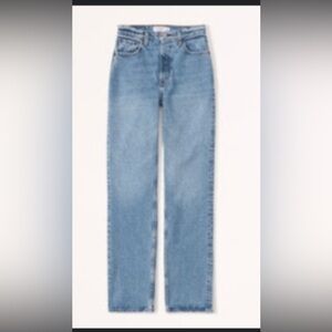 Abercrombie Ultra High Rise 90’s Straight